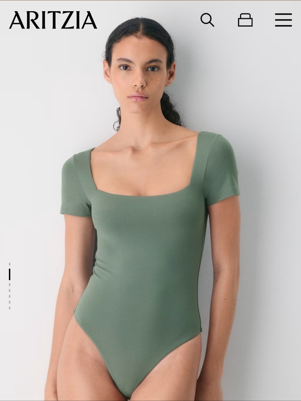 Aritzia Original Contour Manner Bodysuit